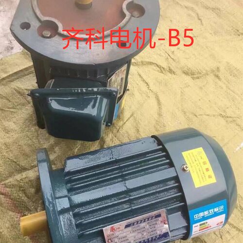 三相异步电动机(马达)YE2-802-4-0.75KWB5立式电机全铜轴头19MM