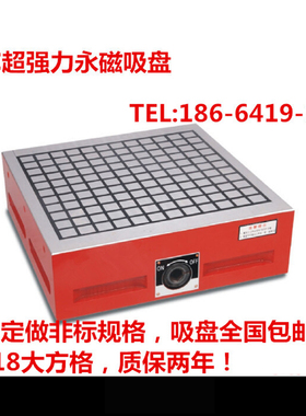 强力永磁吸盘 加工中心吸盘 雕铣机 数控铣 CNC磁盘  150*300