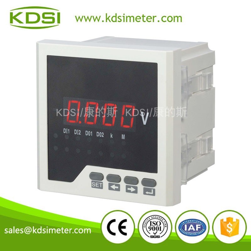 厂家供应 数显表BE-96 DV1000V直流智能电压表 0.5级 CE认证