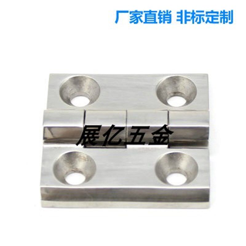 CL226-2B 不锈钢加厚合页304精铸铰链工业机械承重平面6mm