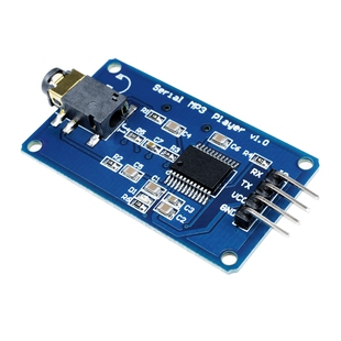 YX5300 MP3模块 语音模块 串口控制 音乐模块播报器 TF卡槽