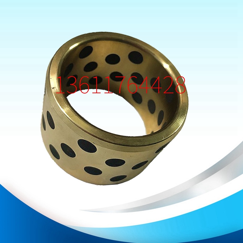 内径90 100mm外径110JDB石墨铜套无油耐磨衬套轴套固体自润滑轴
