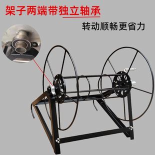 德国进口厂家直销高压喷药管绕管架家用水管卷管器农用喷雾管手摇