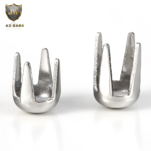 2.3mm 2.5mm3mm无孔仿珍珠不锈钢四爪钉加长型标准型爪子饰品配件