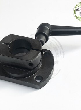 梯形丝杠防转动固定件MTQDB/MTQDM/MTQAB/MTQAM把手锁紧切边法兰