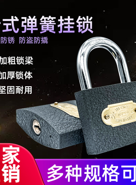 锁子门锁通用型挂锁家用锁具大门锁宿舍柜子锁子小号铜锁头特迷你