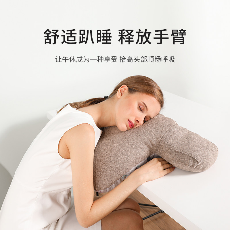 嘤嘤靠腰办公室靠垫久坐不累神z器多功能午睡抱枕座椅护腰靠枕腰