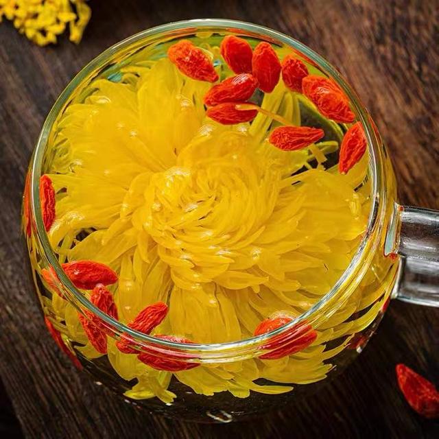 菊花枸杞茶金丝皇菊枸杞子清香独立袋装组合花茶叶菊花茶正品