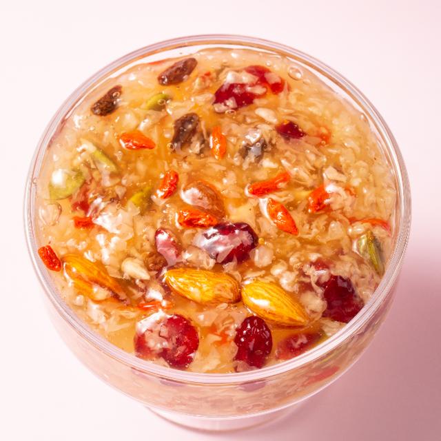 红枣坚果银耳羹500克/罐装开水冲泡即食美味营养早餐代餐藕粉