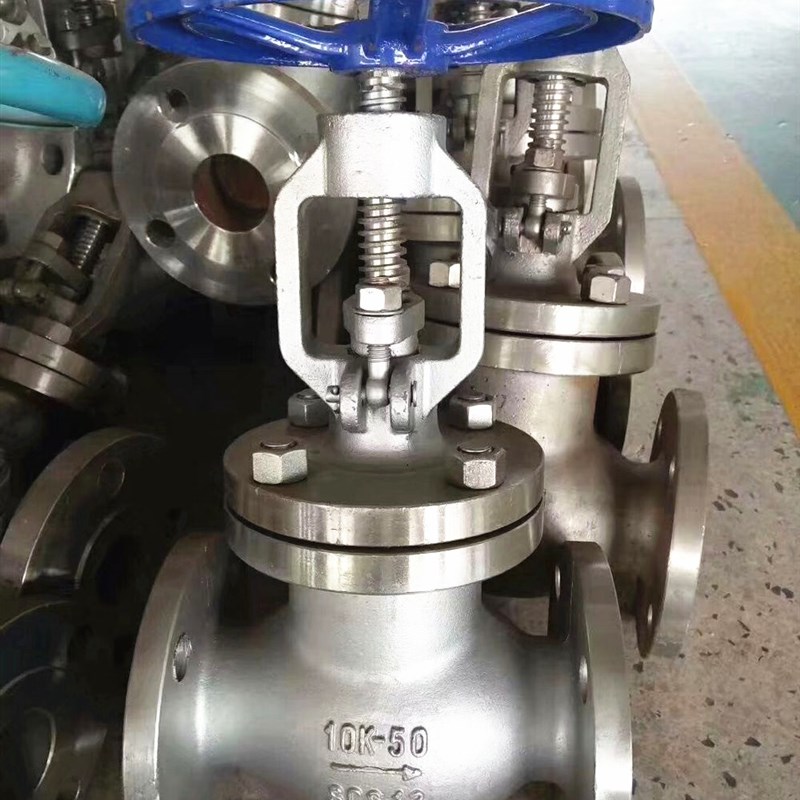 304不锈钢日标法兰截止阀J41W-10K日标法兰截止阀阀门DN25 50 100