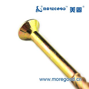美固双沉头带滚花快攻木螺钉出口木箱设备包装厂托盘半螺纹草绳钉