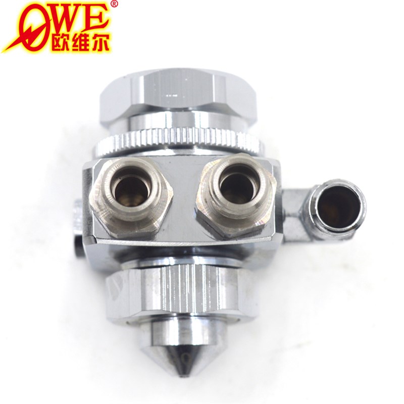 欧维尔ST-6R气动自动喷头 圆嘴喷漆枪 油漆喷涂枪 圆喷雾喷嘴