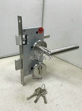 德国DORMA多玛防火锁 多玛PR111不锈钢房门锁 多玛不锈钢分体锁