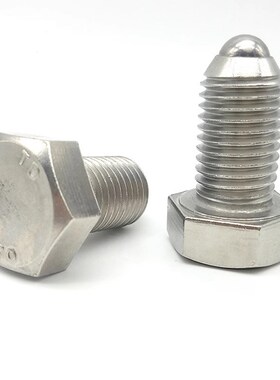 不锈钢外六角螺栓型球头柱塞 波珠螺丝 BPHS4/5/6/8/10/12/16正辰