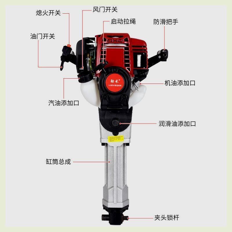 四冲程汽油挖树机起树机带土球挖苗器大功率破碎混凝土挖树根神器