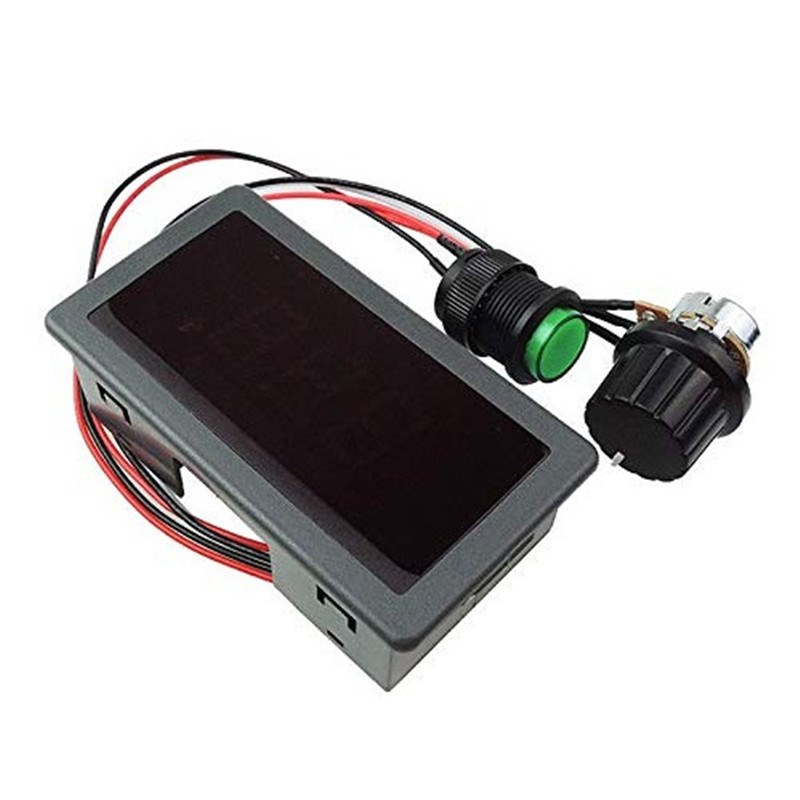 CCM5D数显PWM微型直流电机马达调速控制器12V24V无极调速开关张力