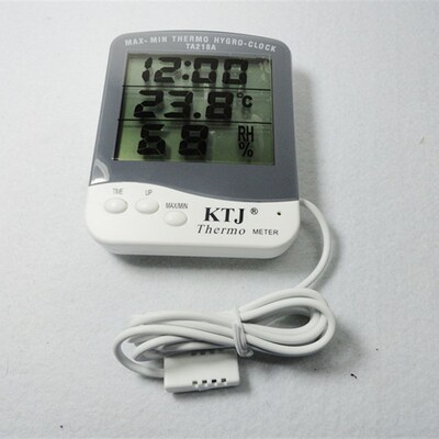 金拓带探头KTJ TA218B/A温湿度计电子温湿度计 家用温湿度计218A