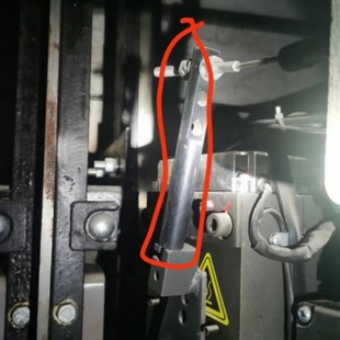 富沃德无机房电梯机械远程松闸杆DZD1 500制动器抱闸连接杆支撑杆