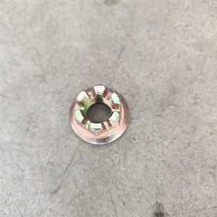 B75S新款 C75W 变速器上传动轴突缘锁紧螺母 挖掘机 新源重工轮式