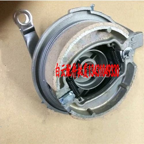 男装摩托车配件CG125刹车皮珠江ZJ125鼓盖总成钱江125豪进通用