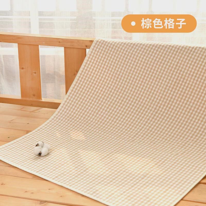 苎麻隔尿垫夏季婴儿防水透气可洗大号凉席尿垫幼儿童床隔夜姨新款