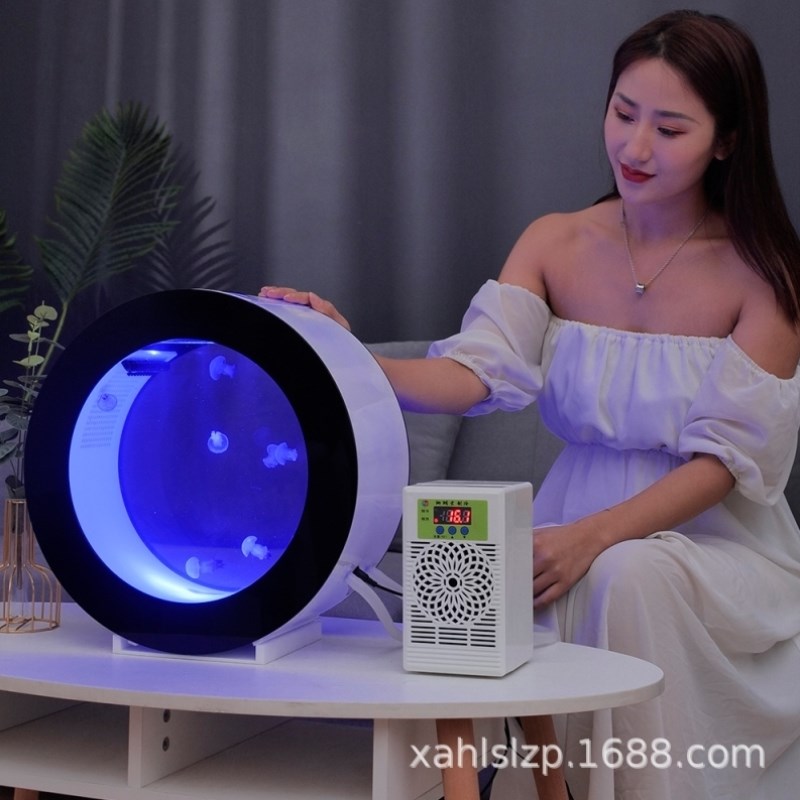 桌面水母缸小型水母缸水母缸水母养殖缸水母养殖箱水母箱水母