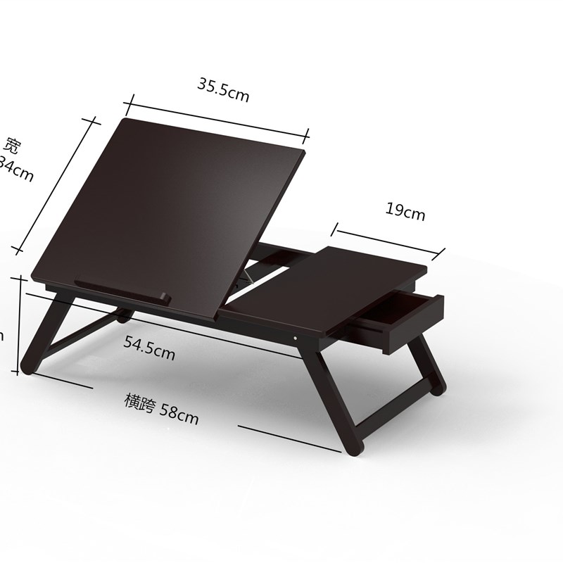 #床上小桌子可折叠升降学习生懒人书桌寝室笔记本电脑飘窗宿舍实