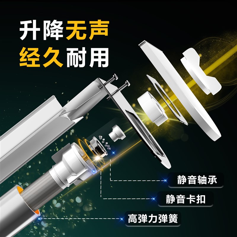厨房窗户窗帘防水防油免打孔卷帘全遮光2024新款不透人遮光帘