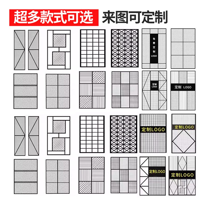装饰铁网小孔网格照片墙工业风铁丝网隔断铁艺网格吊顶定制铁网架