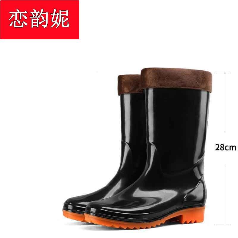耐磨雨鞋男士雨靴水鞋耐用胶鞋水靴轻便套鞋雨季防水鞋防滑套靴男