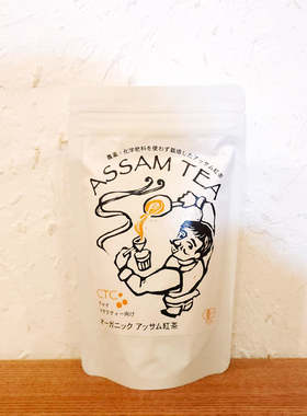 日本Jalinga茶园阿萨姆红茶叶茶包 CTC制法 浓郁奶茶有机红茶