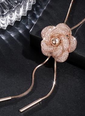 毛衣项链女毛衣链大气高档轻奢高级感女2025新款长款妈妈配饰秋冬