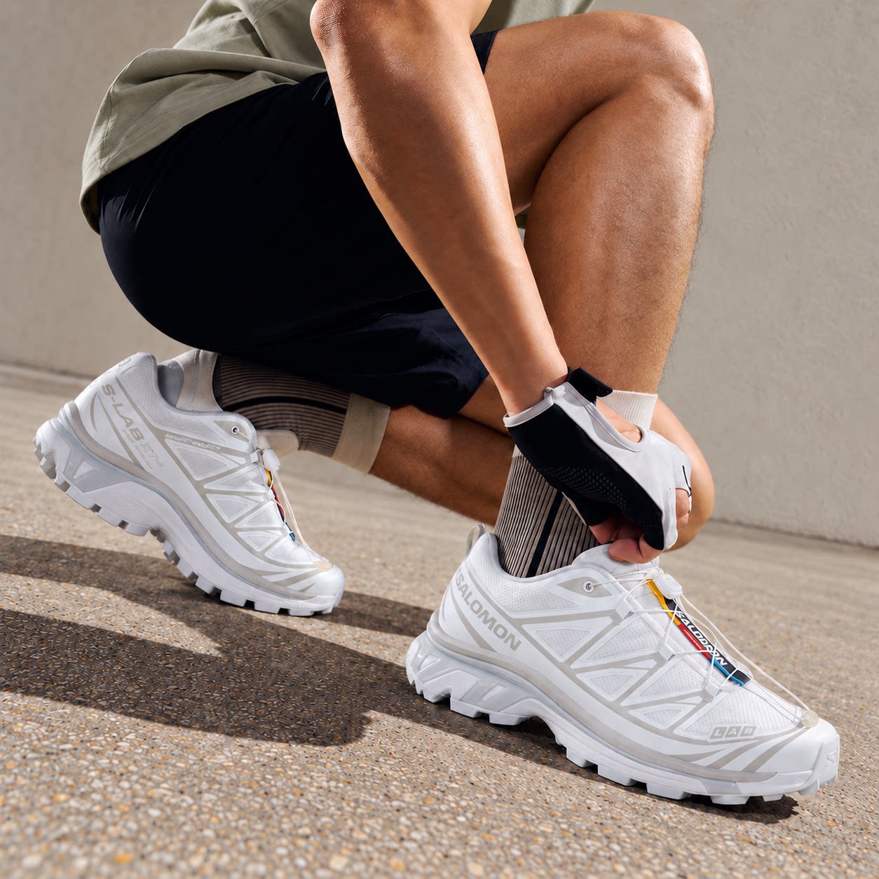 SALOMON/萨洛蒙男鞋跑步鞋女鞋 秋冬新款XT-6 减震舒适复古运动鞋
