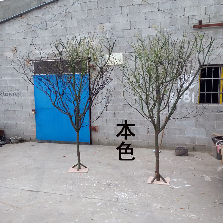 干树枝干枝白色树干许愿树橱窗枯树E杆婚庆路引道具装饰落地摆件