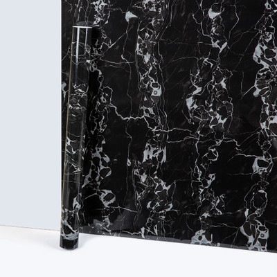 墙纸自粘50米大卷大理石纹60厘米宽50J米长厨房桌子台面防水翻新