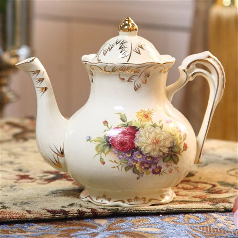 咖啡套具 欧式咖啡杯套装 英式下午茶茶具简约红茶杯陶瓷杯子家用