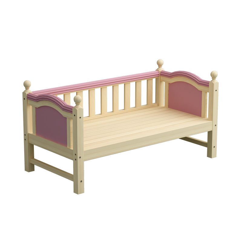 莱客森实木儿童拼接床宝宝婴儿床男孩女孩加宽大床边床公主单人床