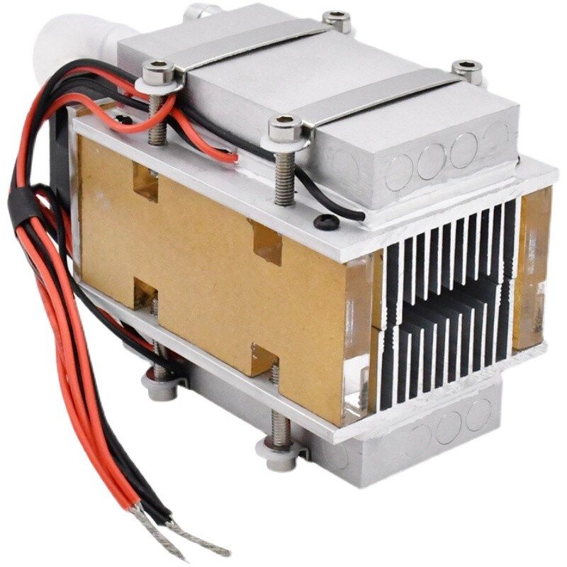 新品定制XH-X211半导体制冷片制作的水冷制冷机芯制冷器空调降温2