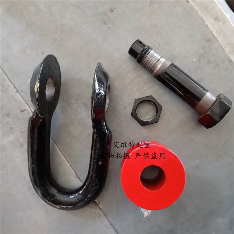 船用起重滑车卸扣式滑轮钢丝绳滑车滚轮式滑车矿用重型滑车