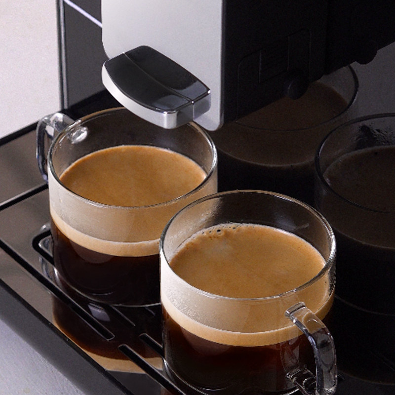 德颐 DE-320触屏花式咖啡机 家用意式全自动商用办公室现磨豆