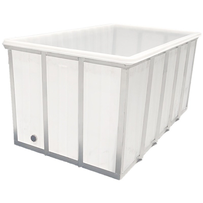 牛筋塑料水箱纺织印染厂推纱车布草落布物料周转多功能金属手推车