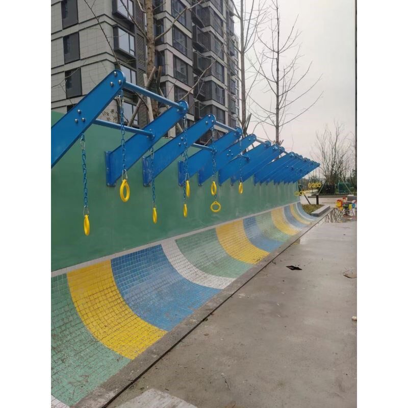 户外引体向上健身墙墙体健身路径小区公园体育健身器材吊环牵引架