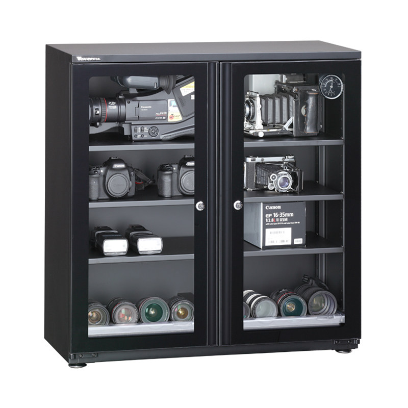 万得福电子防潮柜WD-200CH干燥箱防潮箱万德福单反相机镜头除湿机