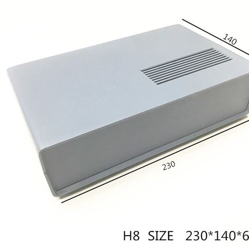 厂家直销塑料外壳通用公模电子仪表壳体DIY电源盒H8  230x140x60