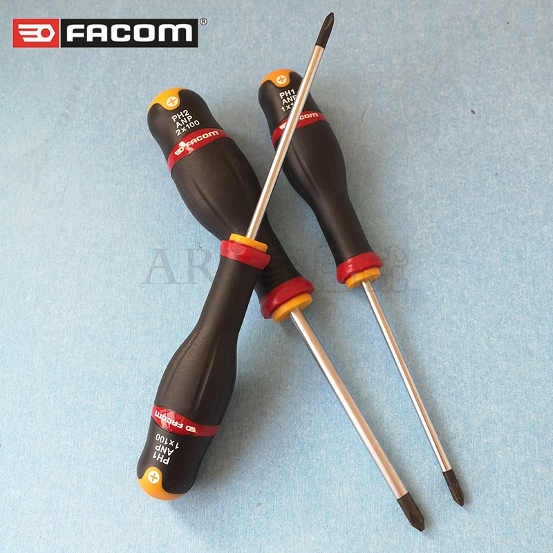 法国FACOM十字螺丝刀改锥螺丝批起子 ANP1X100  ANP2X100原装加长