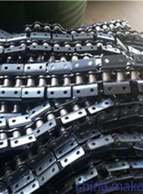 单侧双侧双孔弯板链条08B10A12A16A20A24A32A输送链条