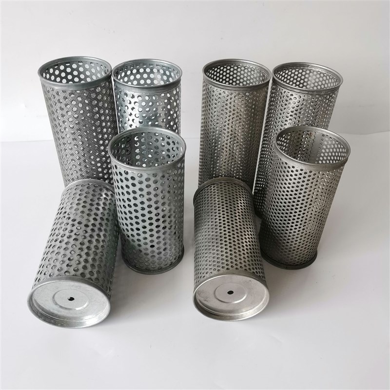 洒水车滤网不锈钢滤芯东风程力油罐车配件水泵三通过滤器DN50DN65