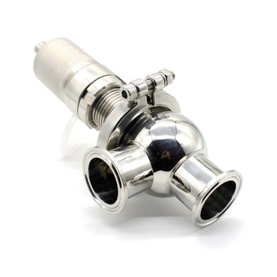 304316L食品级A88F卫生级安全阀 快装卡箍式食品级不锈钢安全阀TC