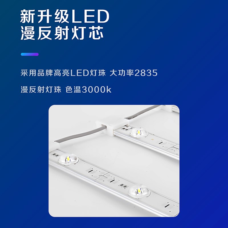兔喜生活超市吸塑灯箱广告w招牌侧翼户外防水发光双面展示牌定制