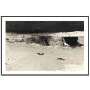 餐桌壁画民宿现代简约玄r关餐厅装饰墙画客厅挂画艺术画风景装饰